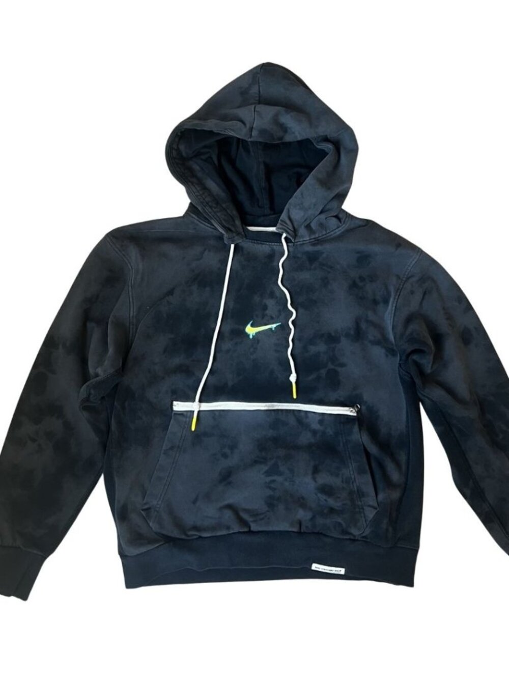 Nike Peace Love Basketball Tie Dye Hoodie Youth Large Black Streetwear
